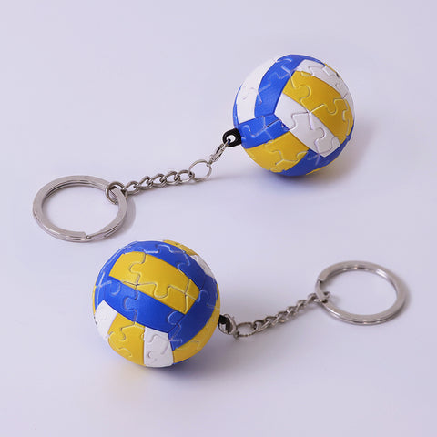 Pintoo A3855 Puzzle Keychain - Puzzle Keychain Jigsaw Puzzle by Volleyball