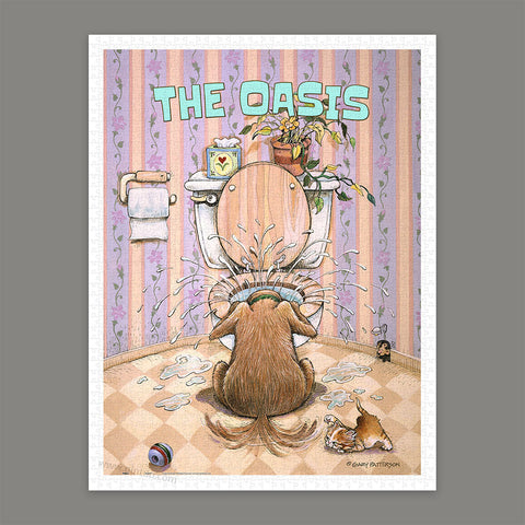 Pintoo H3466 The Oasis by Gary Patterson - 1200 Piece Jigsaw Puzzle