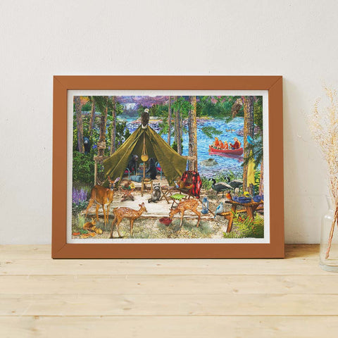 Pintoo H3567 Friends and Family - 1200 Piece Jigsaw Puzzle by Bigelow Illustrations