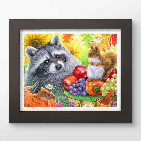 Pintoo H3611 Garden Friends by Bridget Voth - 500 Piece Jigsaw Puzzle
