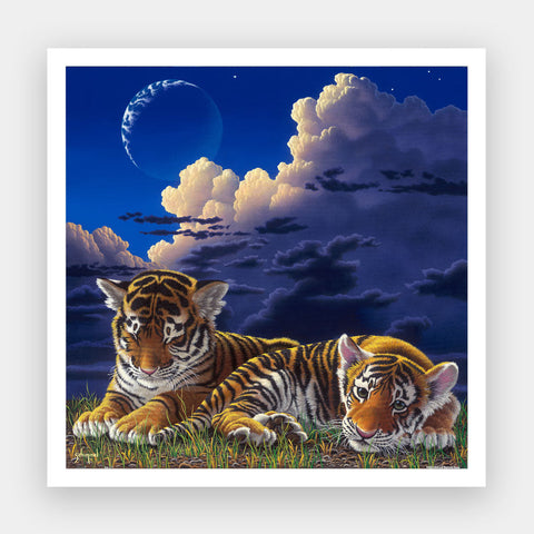 Pintoo H3644 In Mother’s Arms - 900 Piece Jigsaw Puzzle by Schim Schimmel
