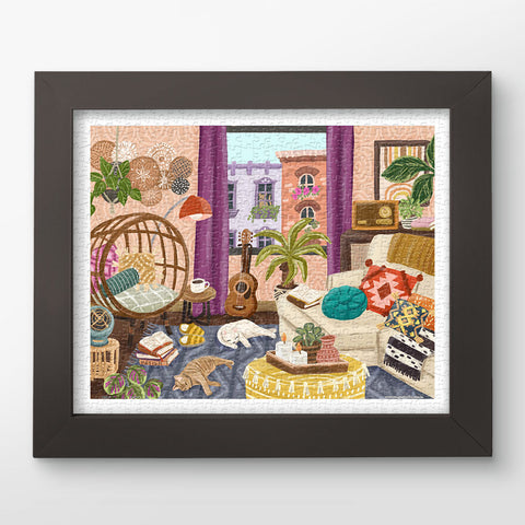 Pintoo H3648 Boho Interior by Olivia Gibbs - 500 Piece Jigsaw Puzzle