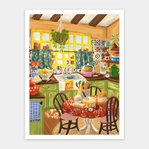 Pintoo H3649 Green Kitchen Sunlight - 1200 Piece Jigsaw Puzzle by Olivia Gibbs
