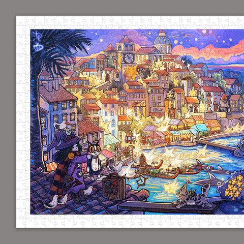 Pintoo H3675 Dream of Mediterranean Sea - 1000 Piece Jigsaw Puzzle by World Corner