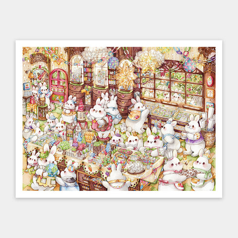 Pintoo H3763 Puzzle Party - 1200 Piece Jigsaw Puzzle by Pei+Pei Studio