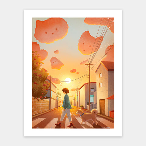 Pintoo H3974 Sunset - 300 Piece Jigsaw Puzzle by Yunzhen Ho