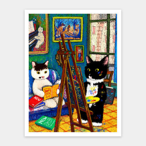 Pintoo H4054 Let's Stay Together - 1200 Piece Jigsaw Puzzle by Niuniu in Famous Paintings