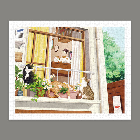 Pintoo H4083 A Lazy Afternoon - 500 Piece Jigsaw Puzzle by Myowntime