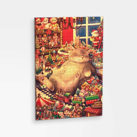 Pintoo HN1476 Christmas Eve Gifts - 696 Piece Jigsaw Puzzle by Phoenix Chan