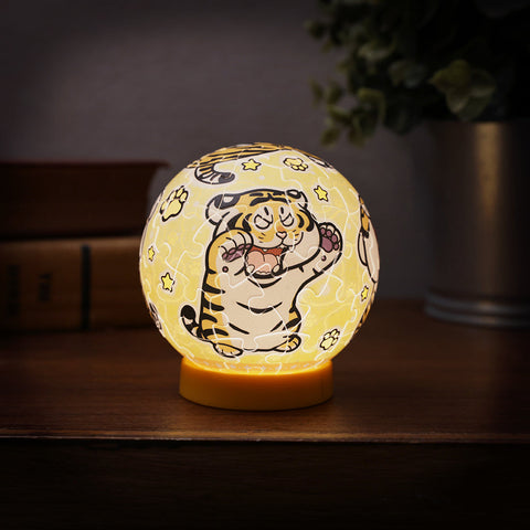 Pintoo J1119 Silly Little Tiger - Puzzle Sphere Light Jigsaw Puzzle by I Am Not a Fat Tiger