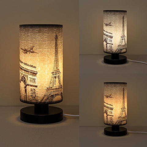 Pintoo JB1003 European Architecture - Puzzle Table Lamp Jigsaw Puzzle
