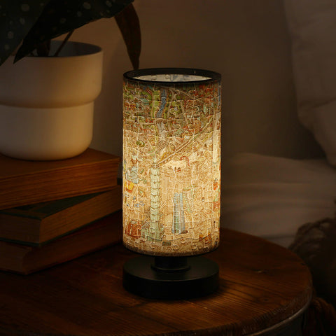 Pintoo JB1016 Taipei Map - Puzzle Table Lamp Jigsaw Puzzle by Tom Parker
