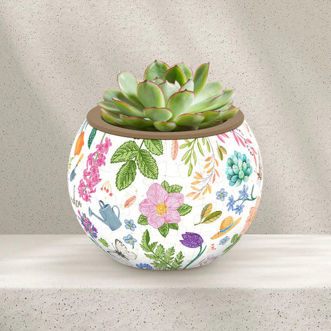 Pintoo K1116 Little Garden - Flower Pot Jigsaw Puzzle