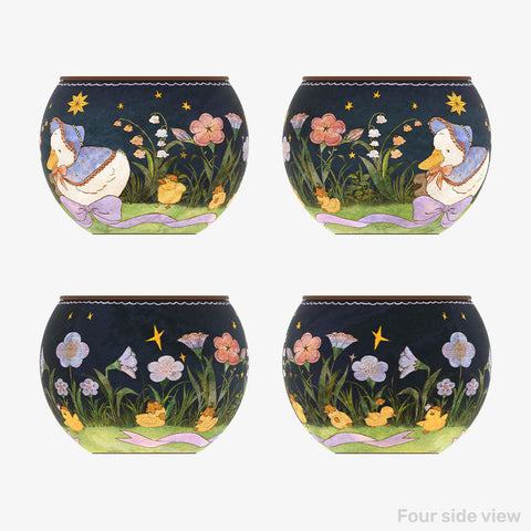 Pintoo K1128 The Dreamy Duck - Flower Pot Jigsaw Puzzle