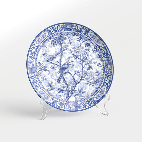 Pintoo PL1013 Floral Ballet with Birds - 3D Puzzle Plate Jigsaw Puzzle