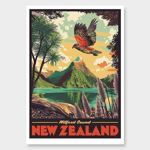 Milford Sound, New Zealand - 1200 Piece Jigsaw Puzzle