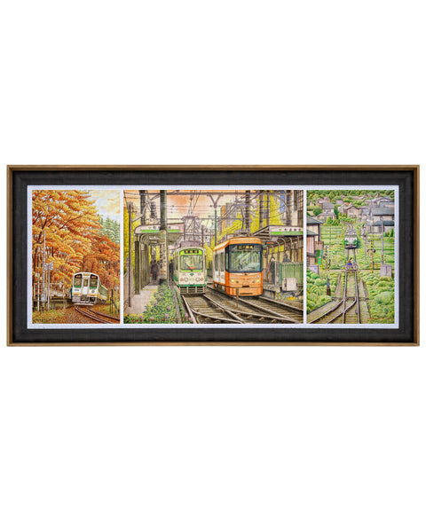 2400P Chestnut Professional Jigsaw Puzzle Frame