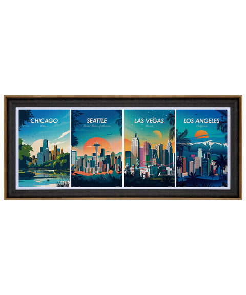 2400P Chestnut Professional Jigsaw Puzzle Frame