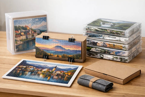 How to Store Finished Puzzles Properly