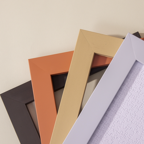 4 colour puzzle frames