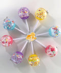 Pintoo - Pompompurin Series - Pudding Flavor - Lollipop Puzzle Keychain [A4009]