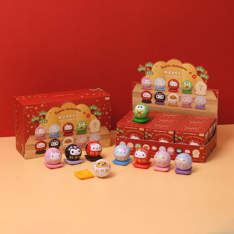 Pintoo - Sanrio Characters - Puzzle Daruma Doll Blind Box (9 kinds) [AE1001]