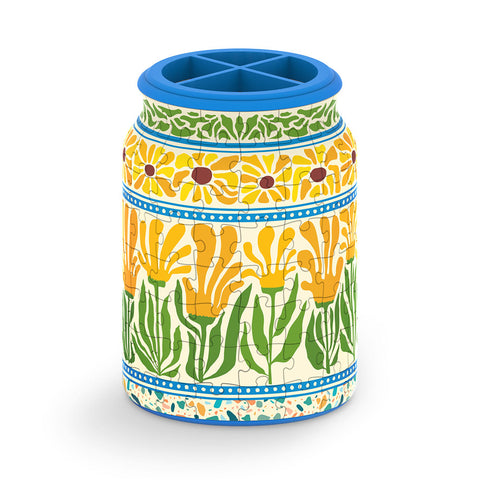 Pintoo BA1016 Summer Blossoms - Large Jar Jigsaw Puzzle