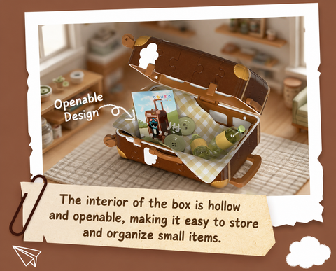 New New's Gallery - Puzzle Suitcase 60 Pieces [FA1028]