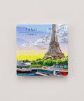 Pintoo D1299 Paris Sketch - 16pcs Jigsaw Puzzle Magnet