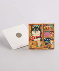 Pintoo D1308 Shiba by Cotton Lionm - 16pcs Jigsaw Puzzle Magnet