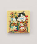 Pintoo D1309 Tuxedo Cat by Cotton Lionm - 16pcs Jigsaw Puzzle Magnet