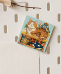 Pintoo D1310 Ginger Cat by Cotton Lionm - 16pcs Jigsaw Puzzle Magnet