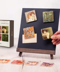 Pintoo D1646 The Precious Stones - 8 x 16pcs Jigsaw Puzzle Magnets by Alphonse Mucha