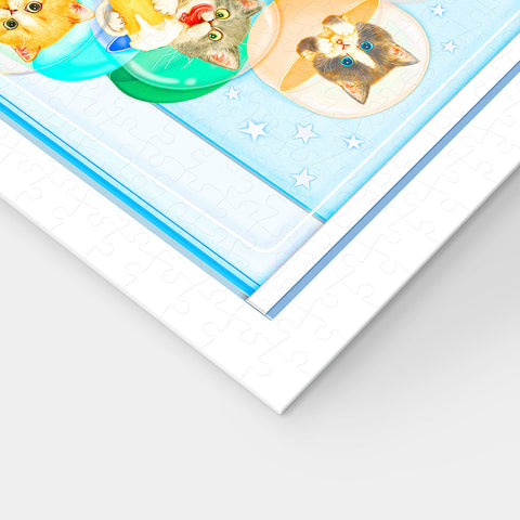 Pintoo H1993 Kittens in Capsule Machine by Kayomi - 500 Piece Jigsaw Puzzle