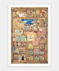 Pintoo H2137 Shiba's Grocery Shop by Cotton Lion - 600 Piece Jigsaw Puzzle