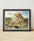 Pintoo H2149 Tower of Babel, 1563 by Bruegel - 1200 Piece Jigsaw Puzzle