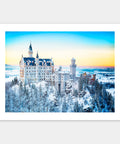 Pintoo H2339 A Snowy Day at Neuschwanstein Castle - 300 Piece Jigsaw Puzzle