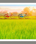 Pintoo H2648 Bicycle Trip Collection - Sun-kissed Green Fields - 1000 Piece Jigsaw Puzzle