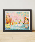 Pintoo H2840 Le phare, Groix, 1925 by Paul Signac - 1200 Piece Jigsaw Puzzle