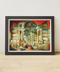 Pintoo H2843 Picture Gallery with Views of Modern Rome by Giovanni Paolo Panini - 1200 Piece Jigsaw Puzzle