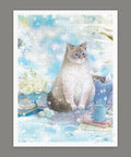 Pintoo H2850 A Snow Cat by Jina - 1200 Piece Jigsaw Puzzle