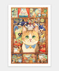 Pintoo H2966 Cat Art Studio by  Cotton Lion - 600 Piece Jigsaw Puzzle