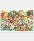 Pintoo H3205 Delicious Monogatari - Morning - 1000 Piece Jigsaw Puzzle by Peiji