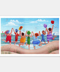 Pintoo H3273 Beach Party Rainbow Scene by Peter Adderley - 1000 Piece Jigsaw Puzzle