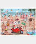 Pintoo H3274 The Nudist Beach by Peter Adderley - 1200 Piece Jigsaw Puzzle