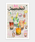 Pintoo H3339 Bubble Tea by Lucile Prache - 1000 Piece Jigsaw Puzzle