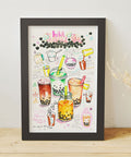 Pintoo H3339 Bubble Tea by Lucile Prache - 1000 Piece Jigsaw Puzzle