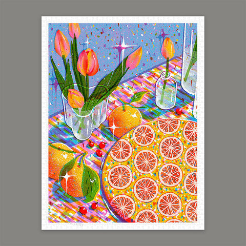 Pintoo H3393 Orange Meringue Pie by Fangyu Ma - 1200 Piece Jigsaw Puzzle