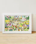 Pintoo H3442 Spring Garden by Claire Comerford - 1000 Piece Jigsaw Puzzle