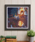 Pintoo H3454 Night on the Roof by  Limduey - Kitten's Life Routine - 900 Piece Jigsaw Puzzle